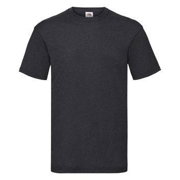 Fruit Of The Loom Men's Valueweight T-Shirt Dark Heather