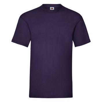 Fruit Of The Loom Men's Valueweight T-Shirt Purple