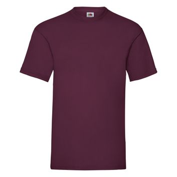 Fruit Of The Loom Men's Valueweight T-Shirt Burgundy
