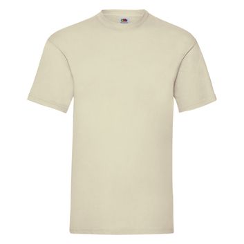 Fruit Of The Loom Men's Valueweight T-Shirt Natural