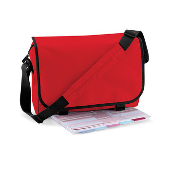 Bagbase Messenger Bag Classic Red