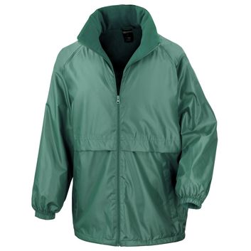 Result Core Microfleece Lined Jacket Bottle Green