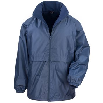 Result Core Microfleece Lined Jacket Navy Blue