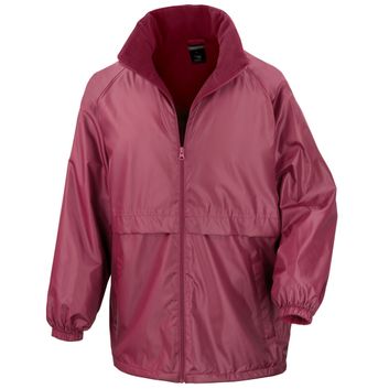 Result Core Microfleece Lined Jacket Burgundy