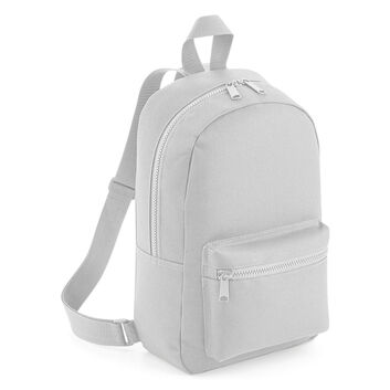 Bagbase Mini Essential Fashion Backpack_x000D_ Light Grey