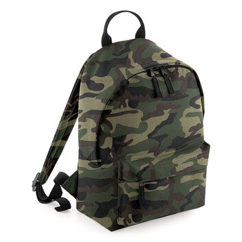 Bagbase Mini Fashion Backpack Jungle Camo