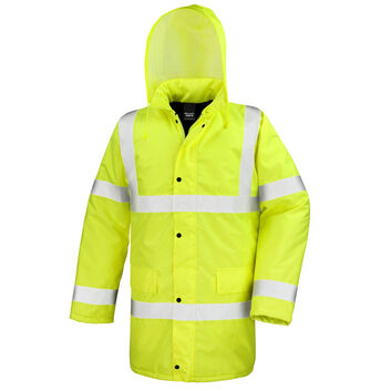 Result Safeguard Motorway Jacket Hi-Vis Yellow