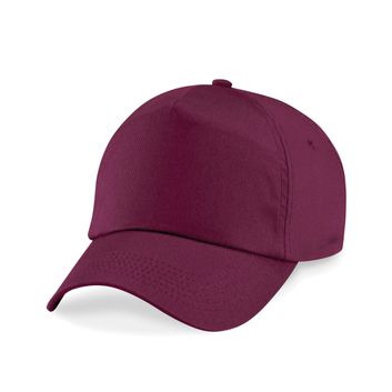 Beechfield  Original 5 Panel Cap Burgundy
