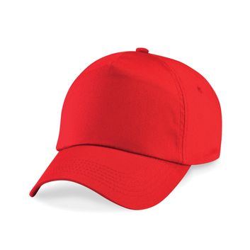 Beechfield  Original 5 Panel Cap Bright Red