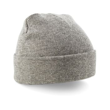 Beechfield  Original Cuffed Beanie Heather Grey
