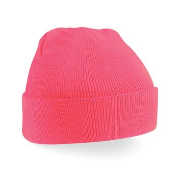Beechfield  Original Cuffed Beanie Fluorescent Pink