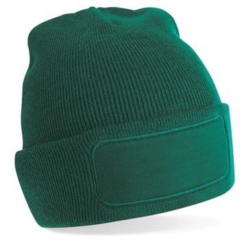 Beechfield  Original Patch Beanie Bottle Green