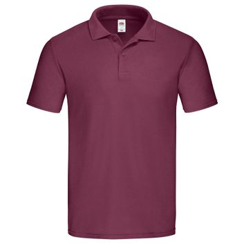 Fruit Of The Loom Original Polo Burgundy