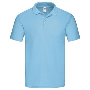 Fruit Of The Loom Original Polo Sky Blue