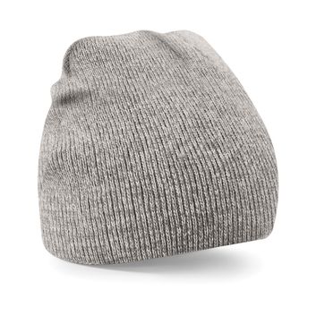 Beechfield  Original Pull-On Beanie Heather Grey