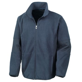 Result Osaka Combed Pile Softshell Jacket Navy Blue