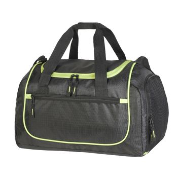 Shugon Piraeus Holdall_x000D_ Black/Lime Green