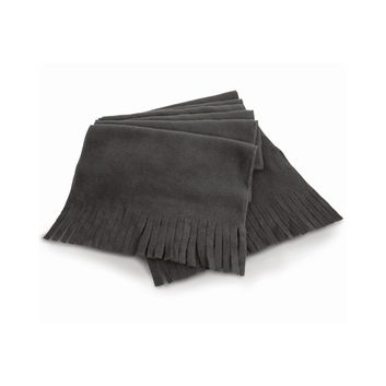 Result Winter Essentials Polartherm Tassel Scarf Charcoal