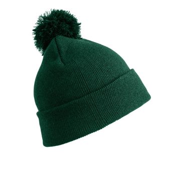 Result Winter Essentials Pom Pom Beanie Bottle Green