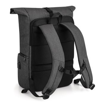 Quadra Q-Tech Charge Roll-Up Backpack Granite Marl