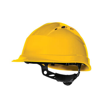 Delta Plus Quartz Rotor® Safety Helmet Yellow