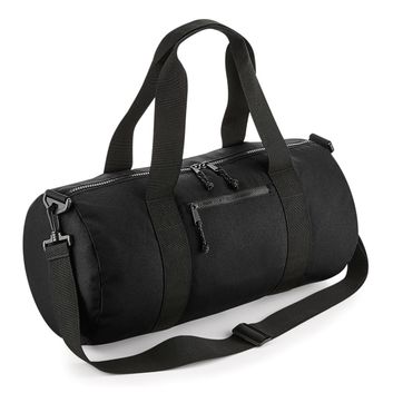 Bagbase Recycled Barrel Bag Black