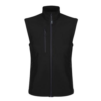 REGATTA HONESTLY MADE Recycled Printable Softshell Bodywarmer Black