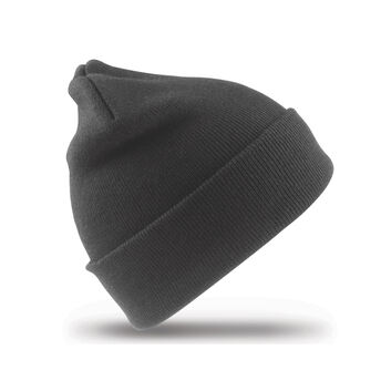 Result Genuine Recycled Recycled Thinsulate Beanie Charcoal