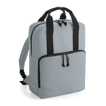 Bagbase Recycled Twin Handle Cooler Backpack Pure Grey