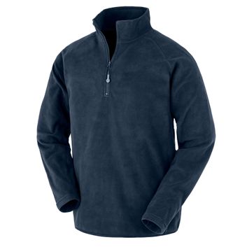 Result Genuine Recycled Recycled Unisex Microfleece Top Navy Blue
