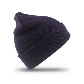 Result Genuine Recycled Recycled Woolly Ski Hat Navy Blue