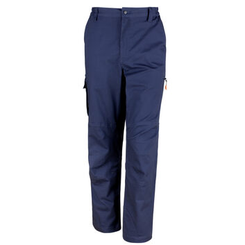 WORK-GUARD by Result Sabre Stretch Trousers (Long) Navy Blue
