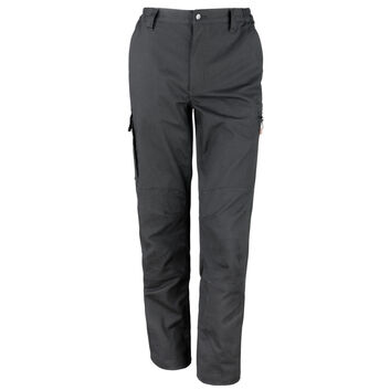 WORK-GUARD by Result Sabre Stretch Trousers (Long) Black