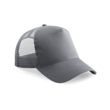 Beechfield  Snapback Trucker Graphite Grey/Graphite Grey