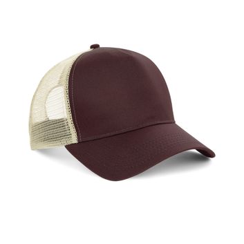 Beechfield  Snapback Trucker Chocolate/Caramel