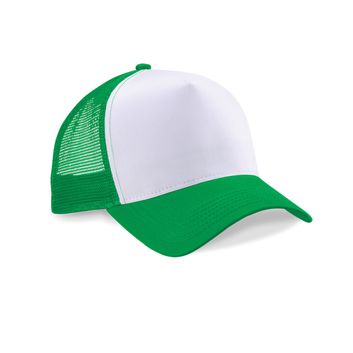 Beechfield  Snapback Trucker Pure Green/White