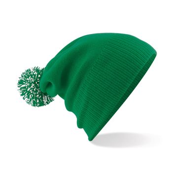 Beechfield  Snowstar® Beanie Kelly Green/white