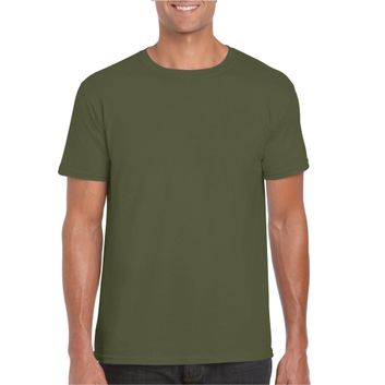 Gildan Softstyle Adult T-Shirt Military Green