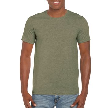 Gildan Softstyle Adult T-Shirt Heather Military Green