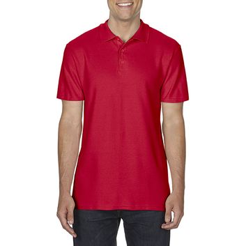 Gildan Softstyle® Adult Double Pique Polo Red