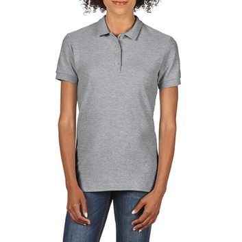 Gildan Softstyle® Ladies' Double Pique Polo Sport Grey (RS)
