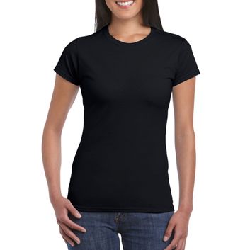 Gildan Softstyle® Ladies' T-Shirt Black