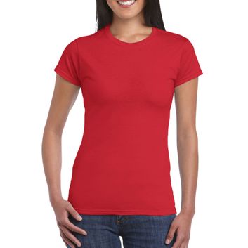 Gildan Softstyle® Ladies' T-Shirt Red