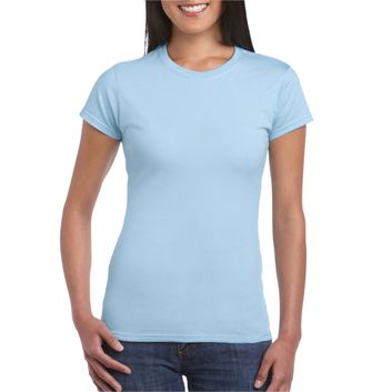 Gildan Softstyle® Ladies' T-Shirt Light Blue