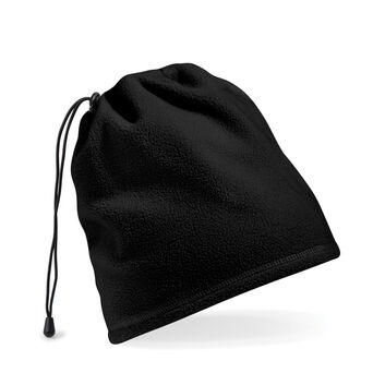Beechfield  Suprafleece® Snood/Hat Combo Black