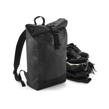 Bagbase Tarp Roll-Top Backpack_x000D_ Black
