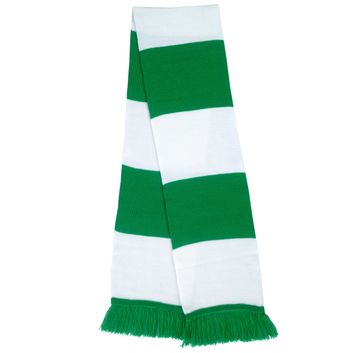 Result Winter Essentials Team Scarf White/Kelly Green