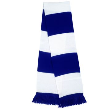 Result Winter Essentials Team Scarf White/Royal