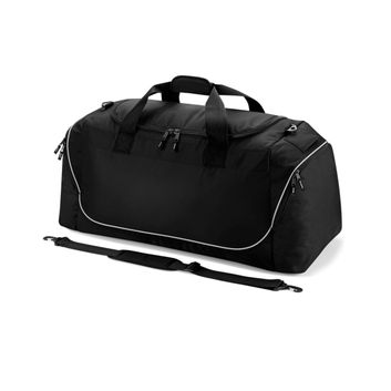 Quadra Teamwear Jumbo Kit Bag Black/Light Grey