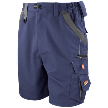 WORK-GUARD by Result Technical Shorts Navy/Black